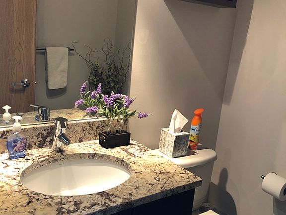 New granite and cabinets 