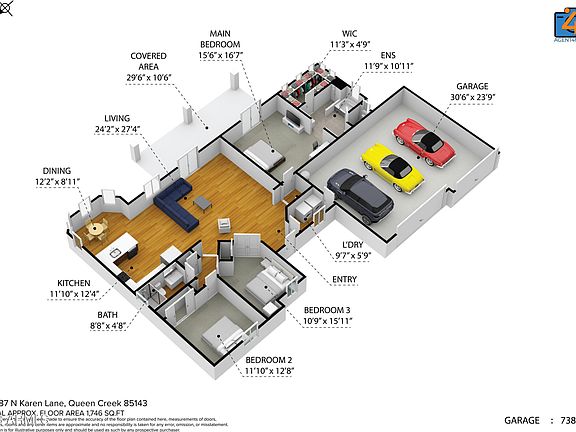 5th image of 33487 N KAREN Lane