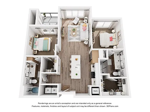 Floor plan K