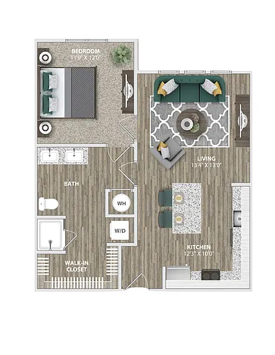 Floor plan The Indigo