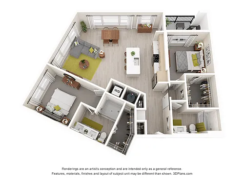 Floor plan B3