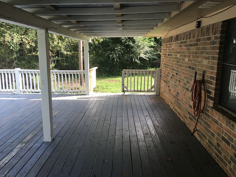 Back porch and deck