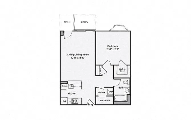 Floor plan A1-A