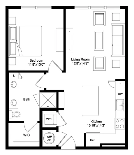 Floor plan Wake