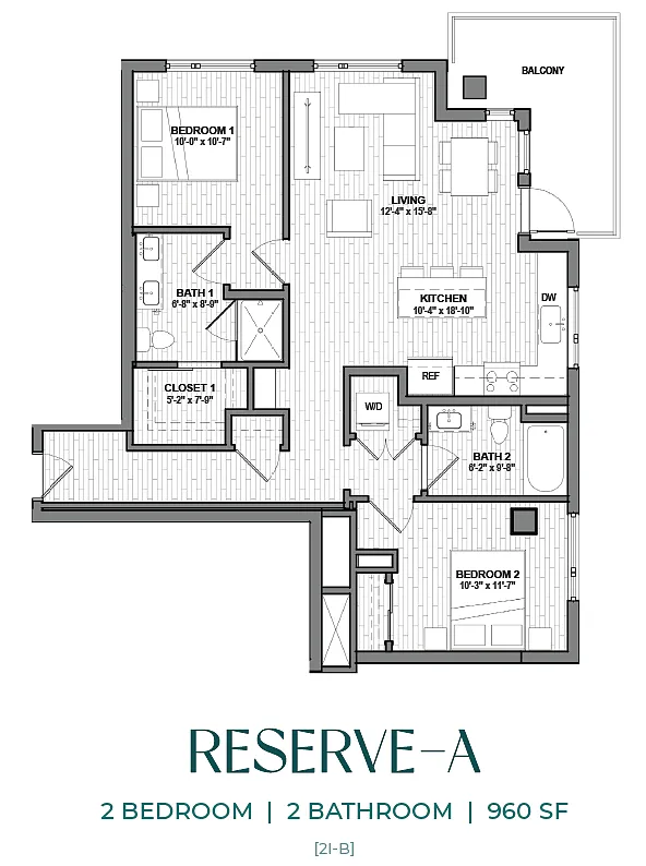 Floor plan Reserve - A