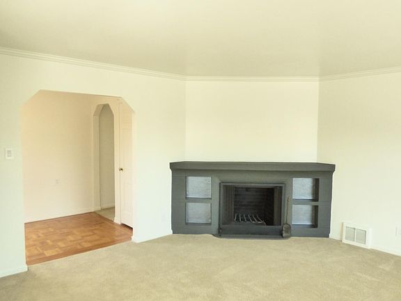 Fireplace in living room