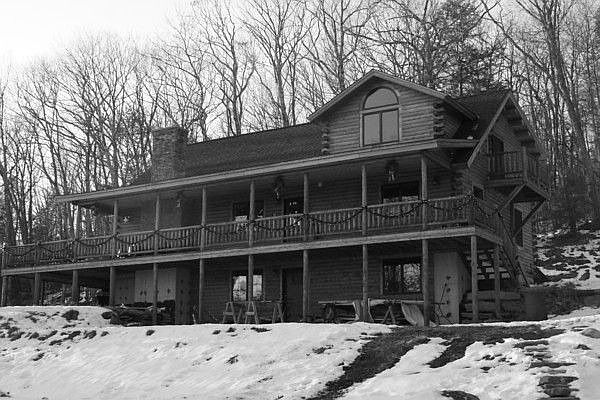 cedar log home