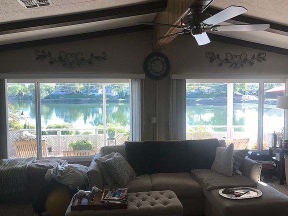 View from inside house
