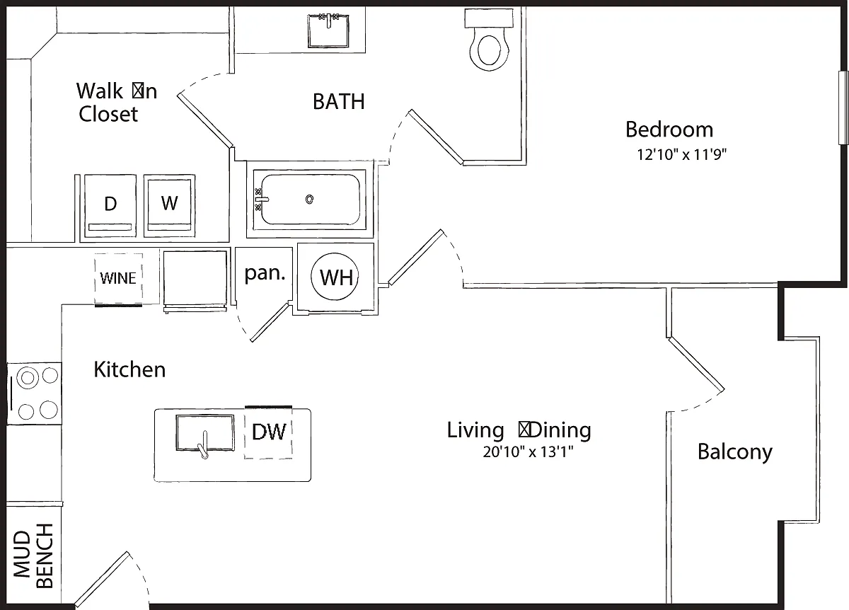 Floor plan A3HC