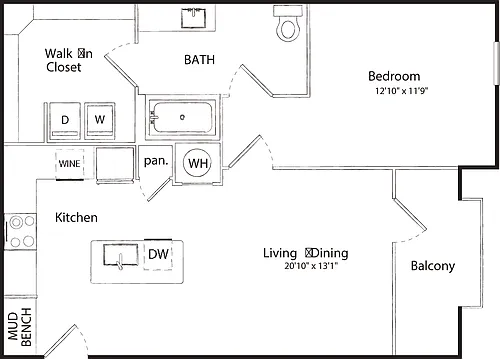 Floor plan A3HC