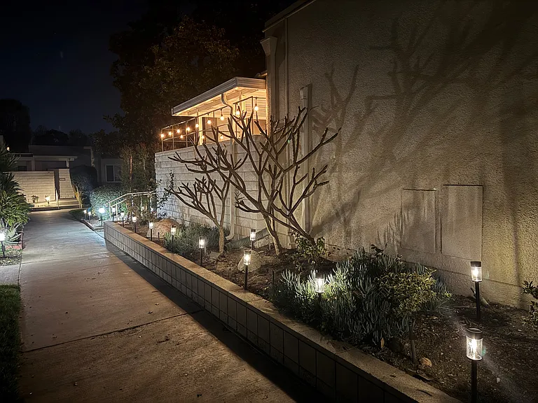 New Pathway Lights