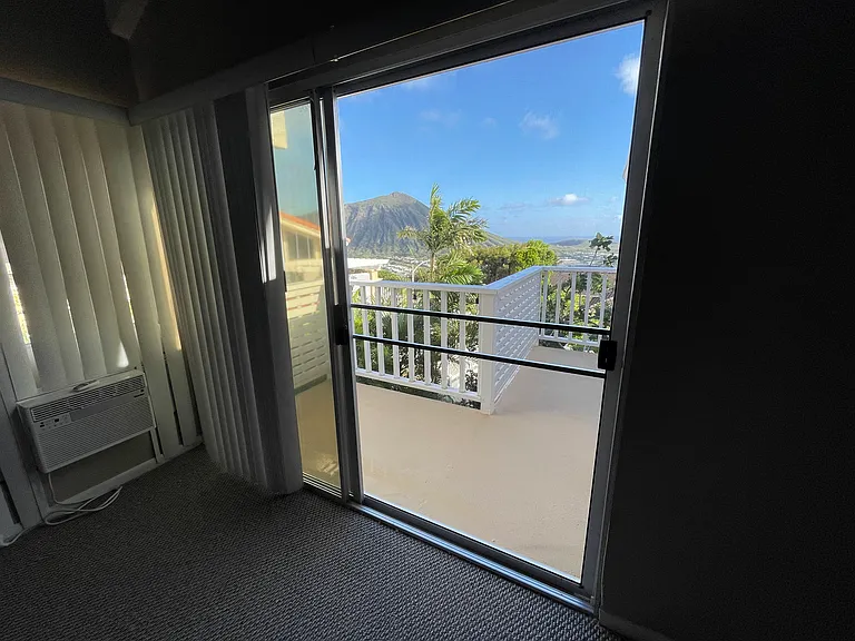View from master bedroom