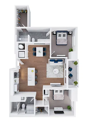 Floor plan B21