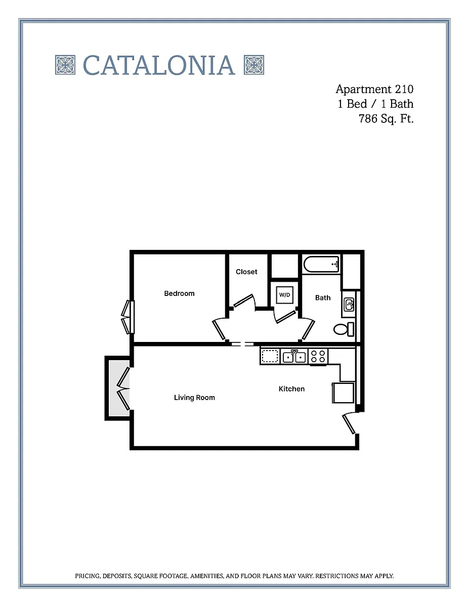 Floor plan C1 - 210