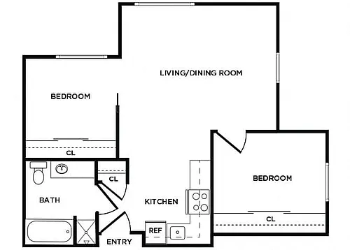 Floor plan B2