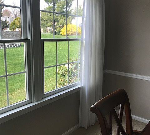 3 Walls of Windows !