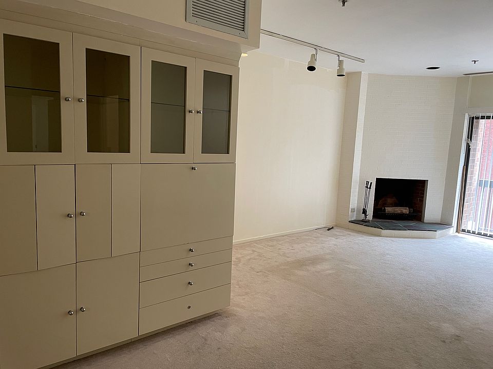 Living Rm. with decorative fireplace