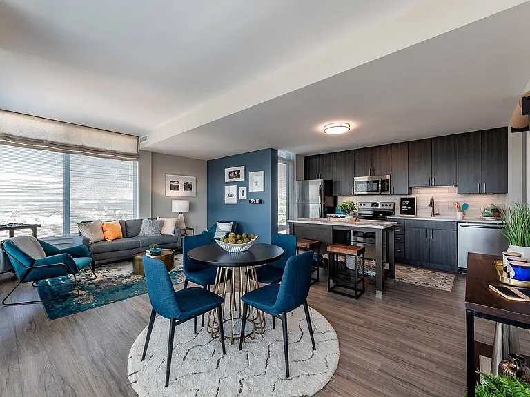 Apartment Living and Dining