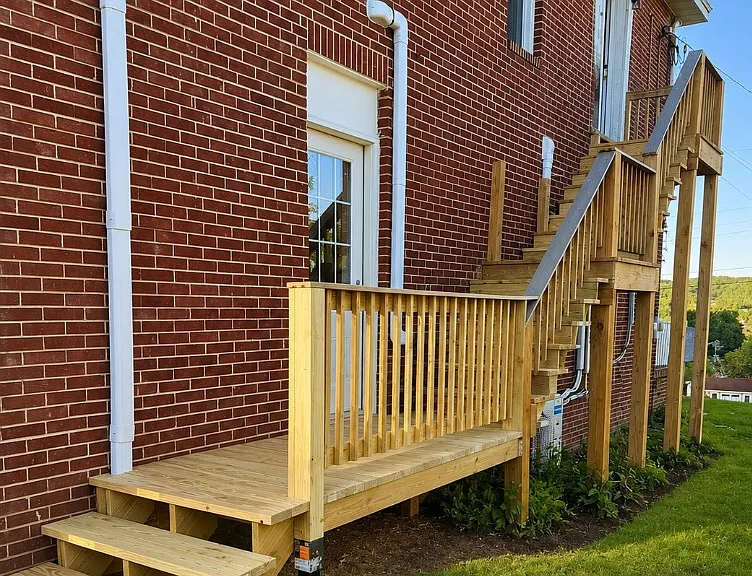 Unit 2 Entrance stairways