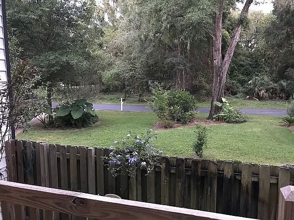 Front yard view from deck 