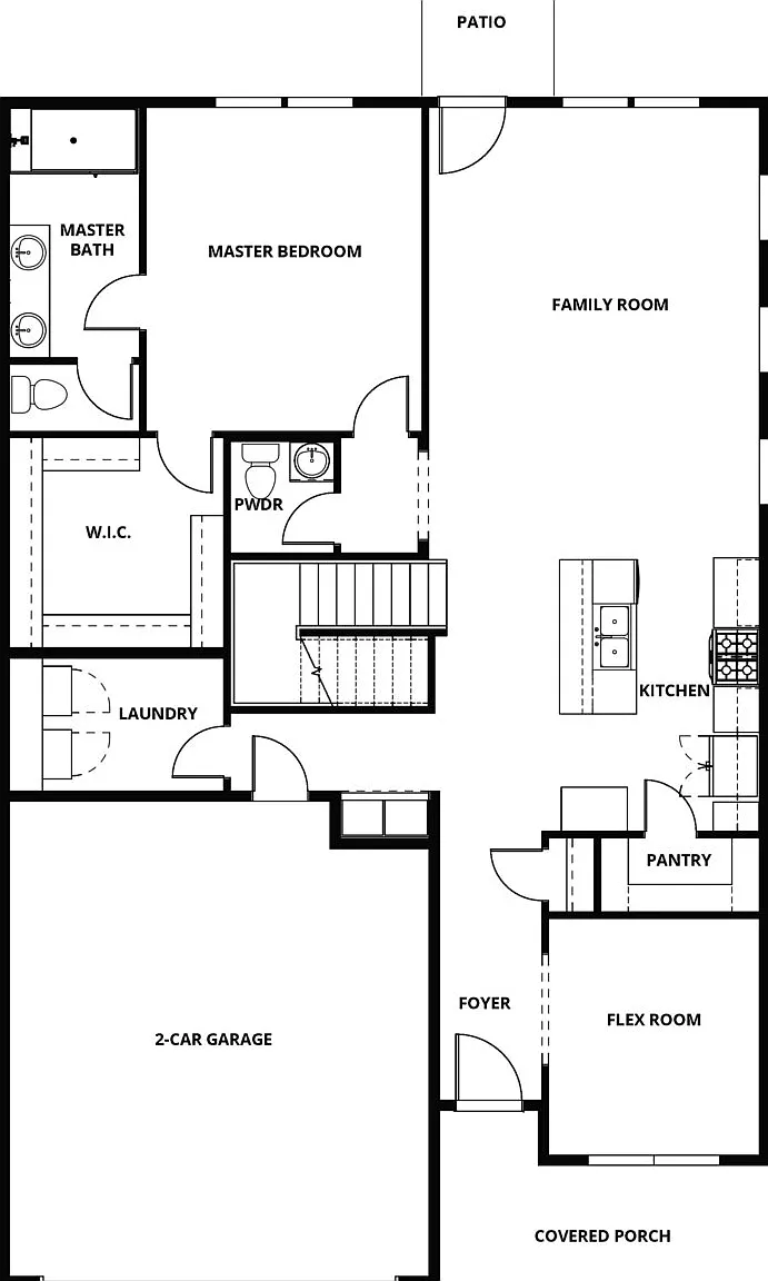 3 bed, 2.5 bath, 2087 sqft, $2,307 — Photo 4