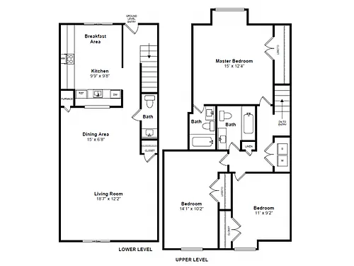 Floor plan The Newbury