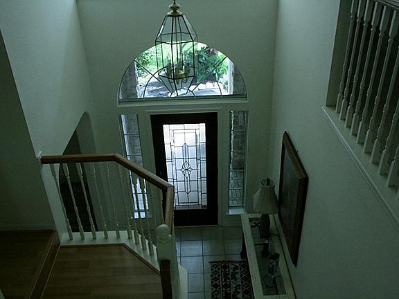 view from upstairs
