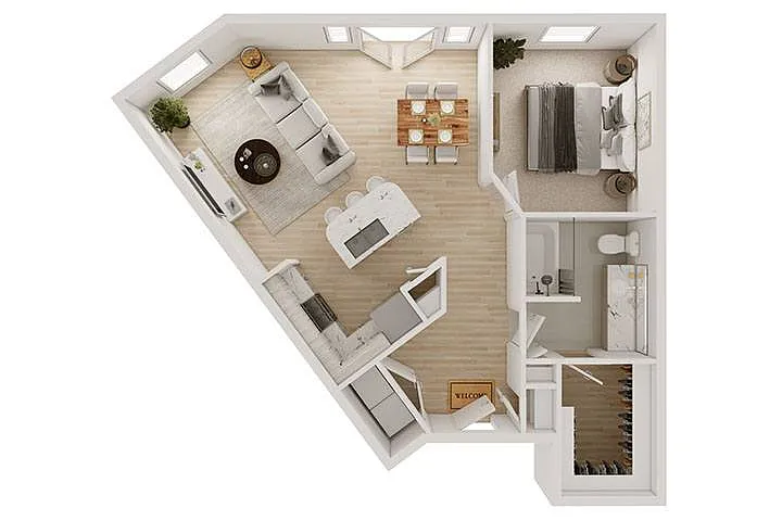 Floor plan A1G