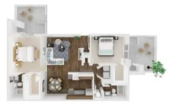 Floor plan 2X2