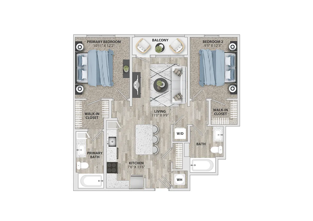 Floor plan B8B