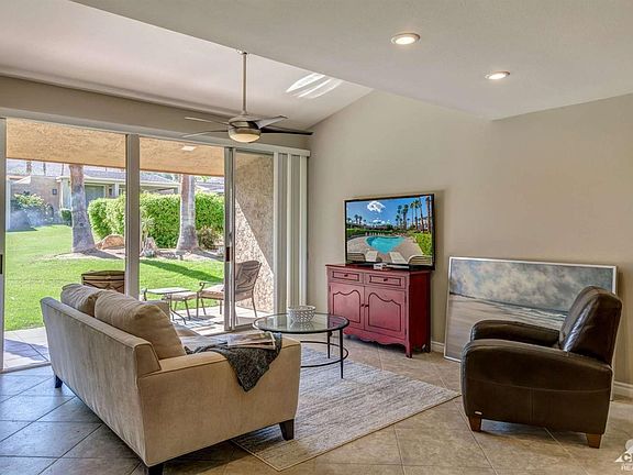 Spacious Living Area gets lots of light