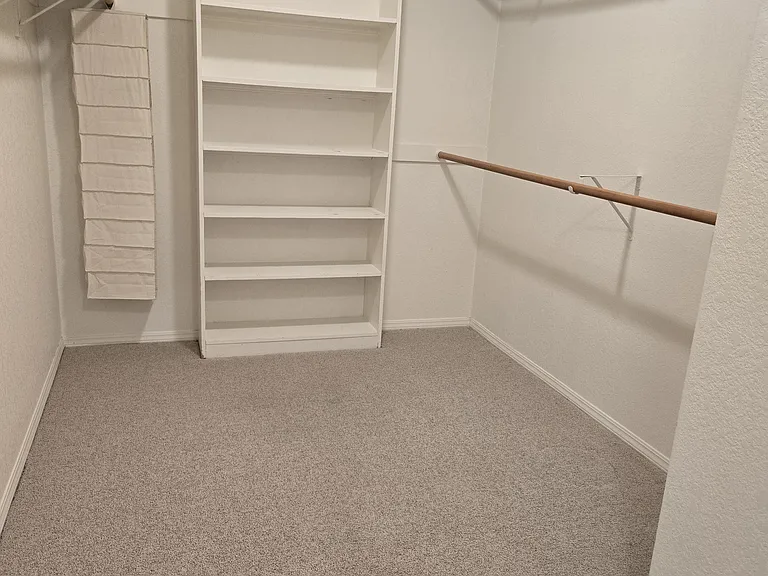Master Closet with plenty of space!
