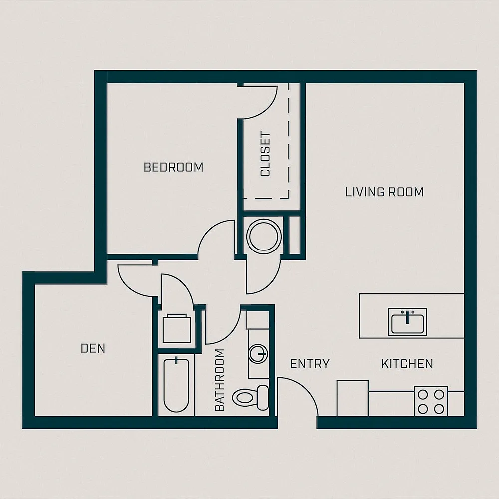 Floor plan The Hastings