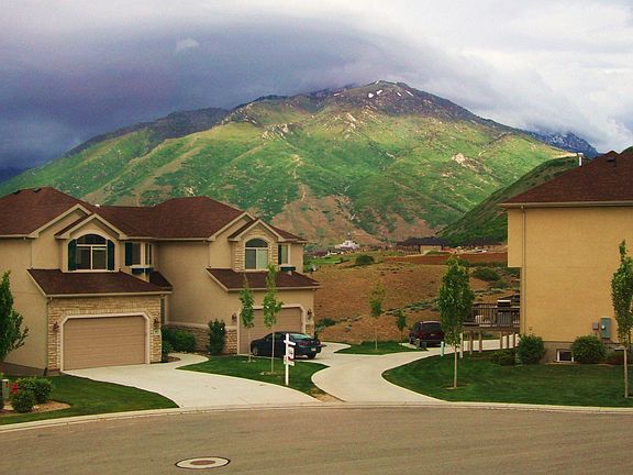 View from front of house