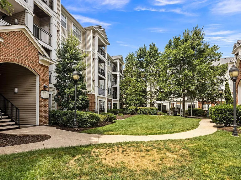 Walk paths within gated and outside gated community.