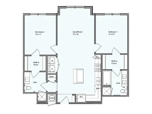 Floor plan Lavender