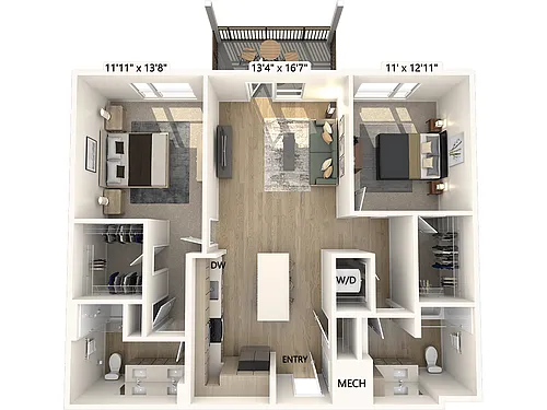Floor plan B19-1184sf