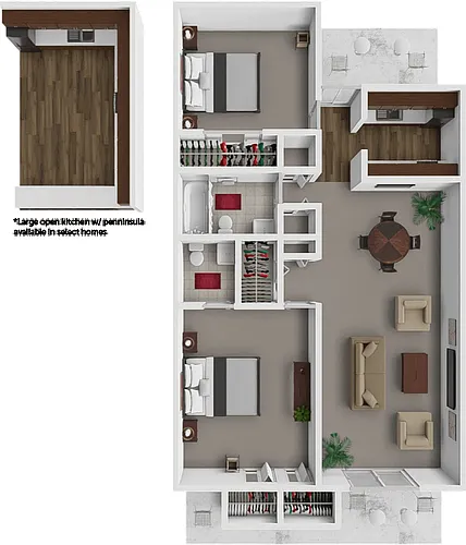 Floor plan PINECREST