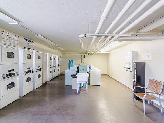 On site laundry area