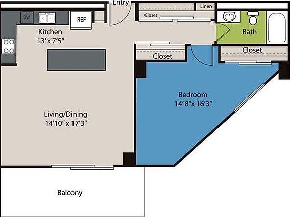 2nd image of 1200 Galapago St APT 616