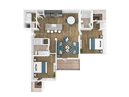 Floor plan Burton