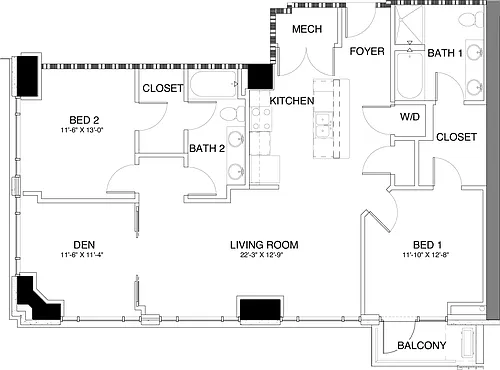 Floor plan S