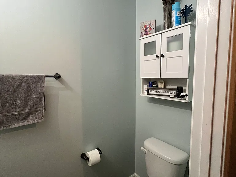 Main floor, half bath
