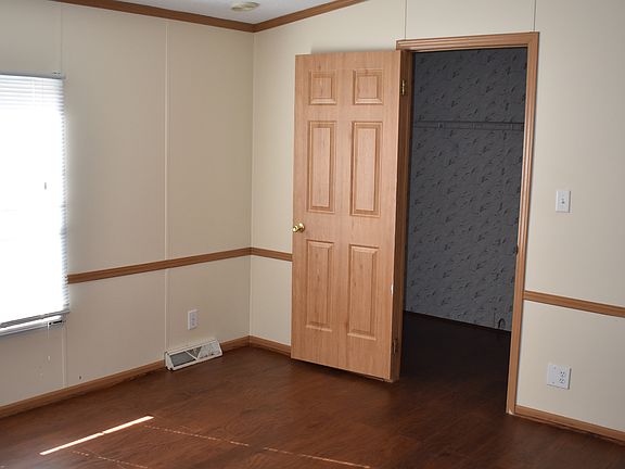 Master bedroom with walk-in closet