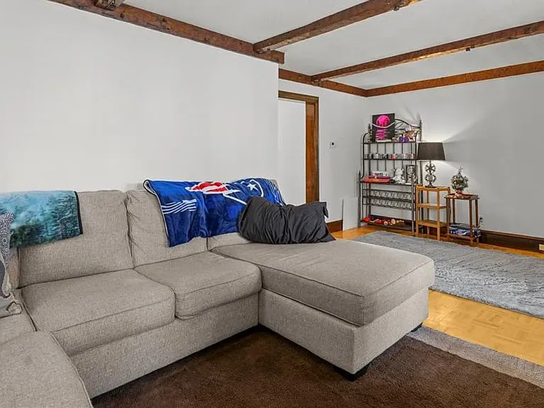 Large living room / dining room area