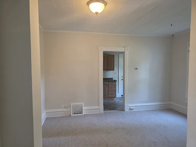 Parlor - Dining - Office Area between the Kitchen and Living Room - Fresh Paint & Beautiful New Carpet