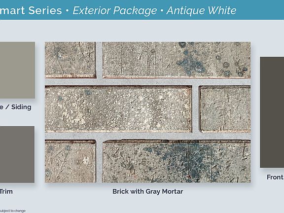 Dallas Smart Series Antique White Exterior Package