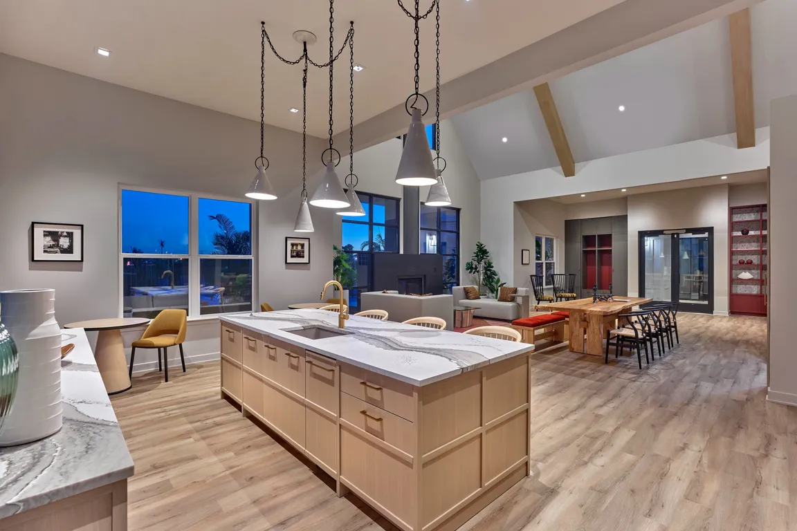 Westown Clubhouse kitchen