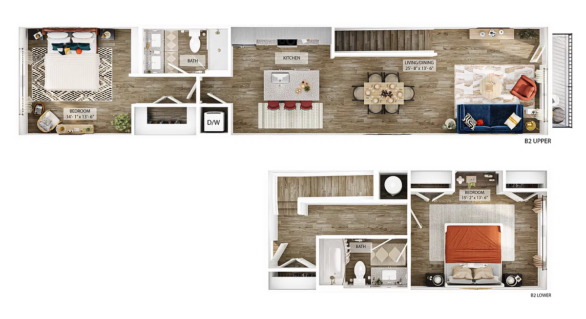 Floor plan B2