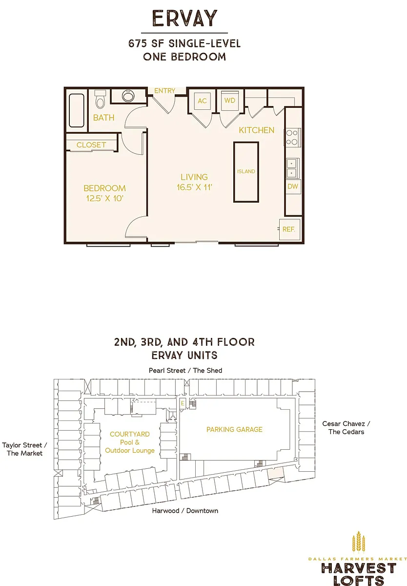 Floor plan Ervay